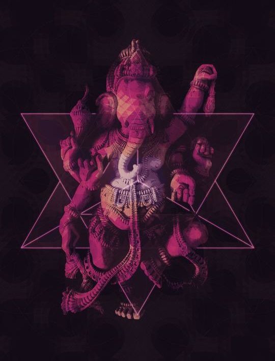 Product image: Ganesha Blessed Artwork